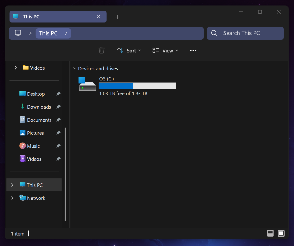 File Explorer Styler transparent theme grayed out because the window lost focus