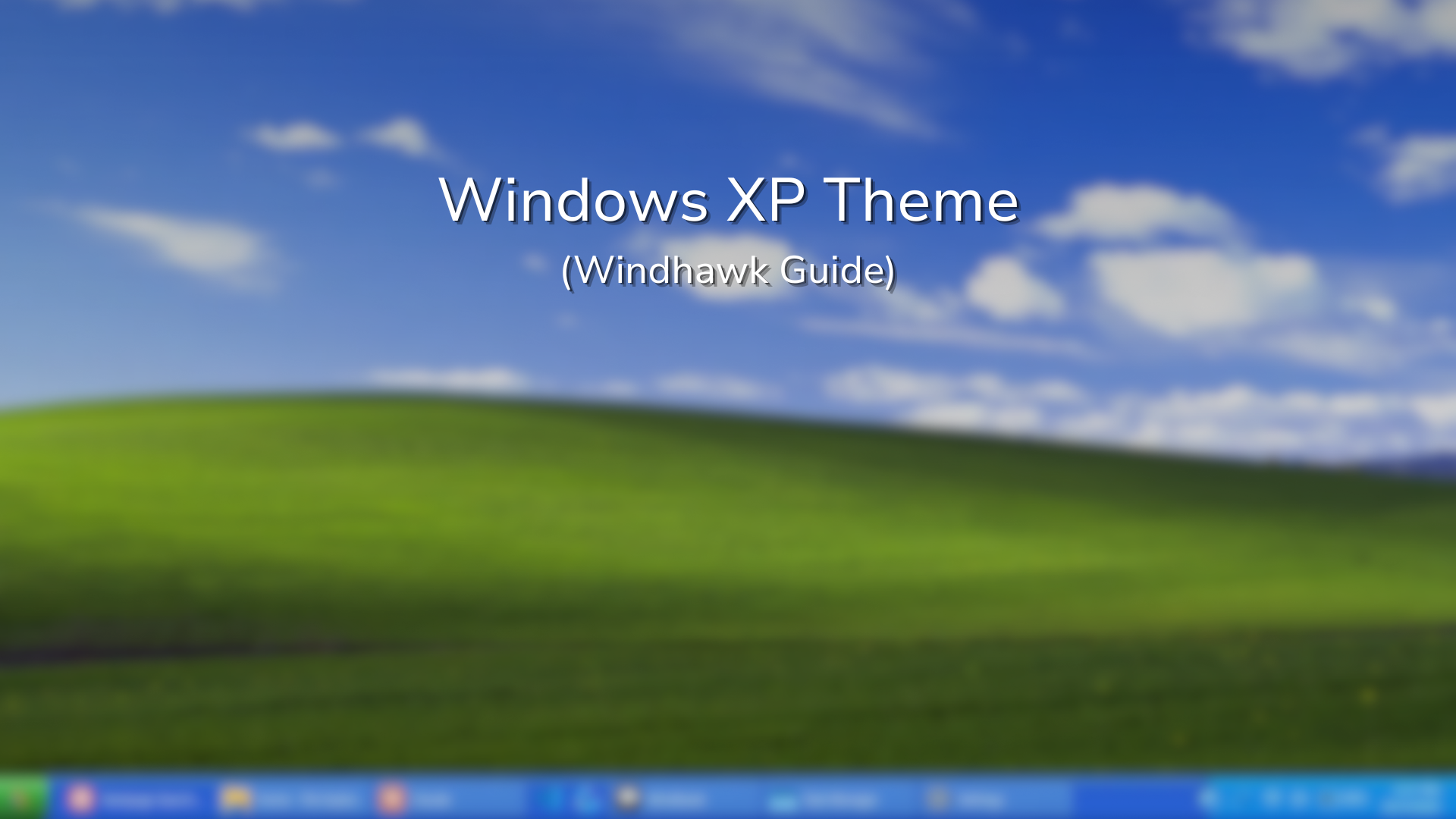 windows xp theme for windows 11