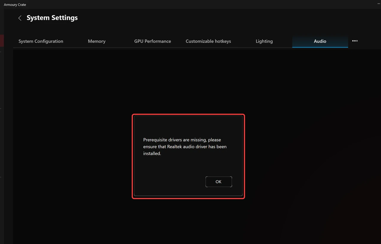 asus ai noise cancelling not working