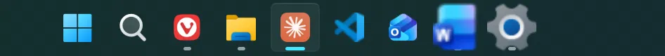 Taskbar icons stuck enlarged after exiting Windhawk with mods on