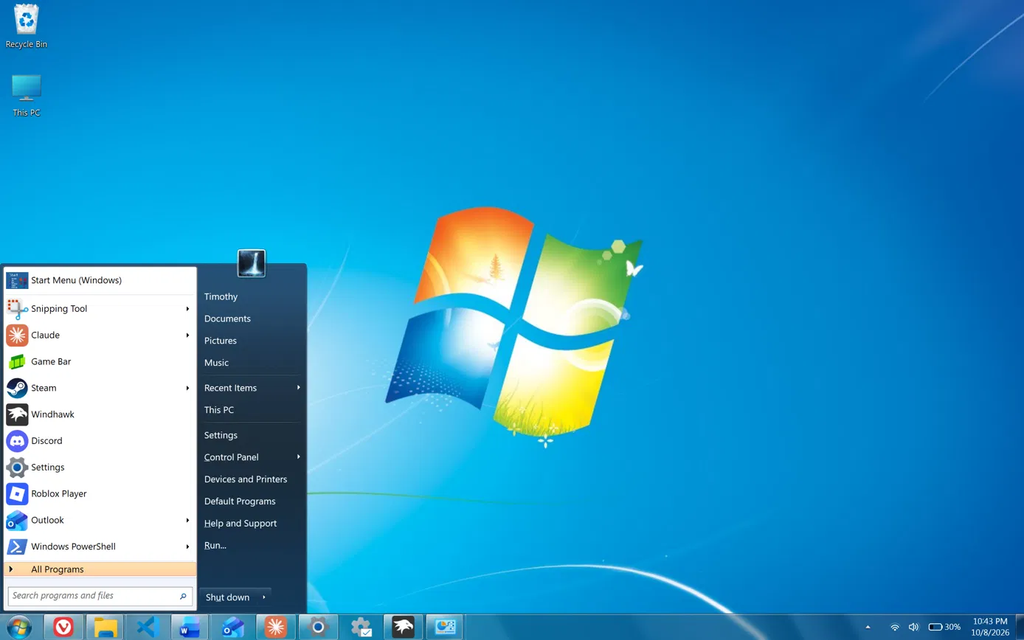 make windows 11 look like windows 7